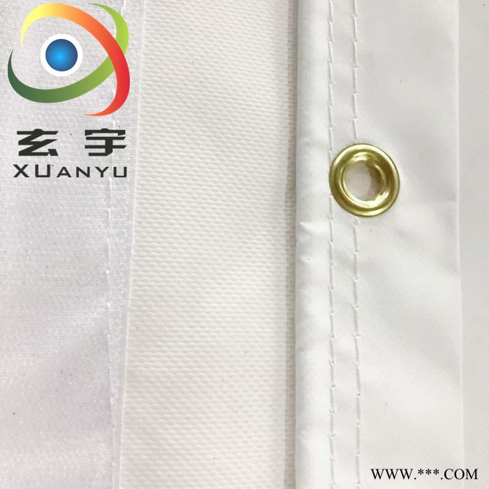 玄宇成品加工PVC篷布高强耐磨加厚卡车侧帘布PVC刀刮布图7
