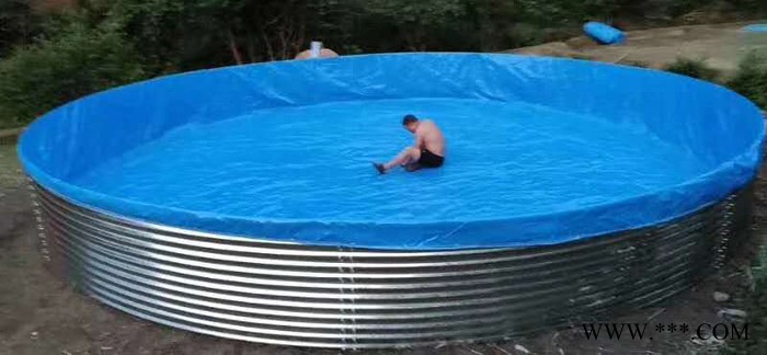 厂家定制刀刮布防水养殖帆布鱼池蓄水游泳支持任何尺寸