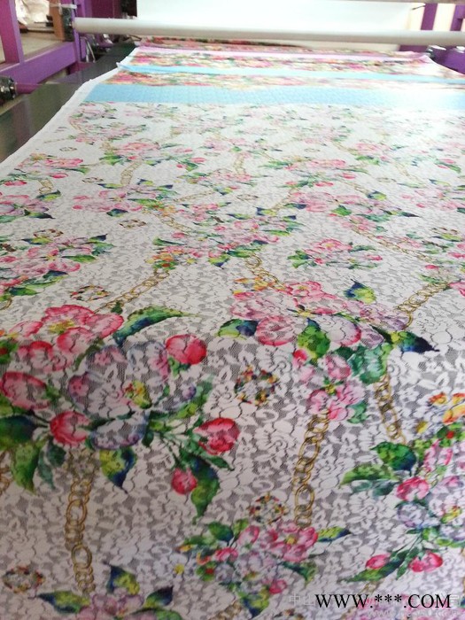 供应 烧花面料 数码印花 提花面料 印花布 热升华加工图3