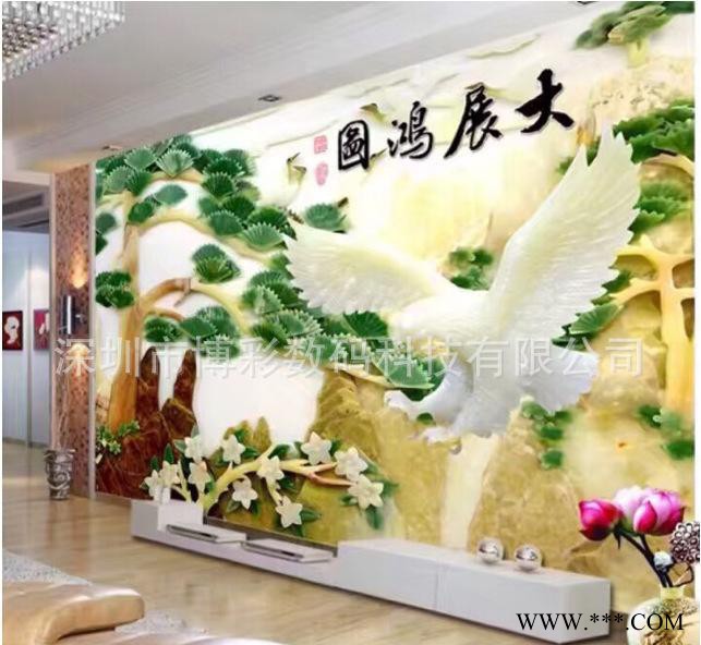 高清UV膜-喷绘膜-优势写真膜软膜天花-UV卷材机图3