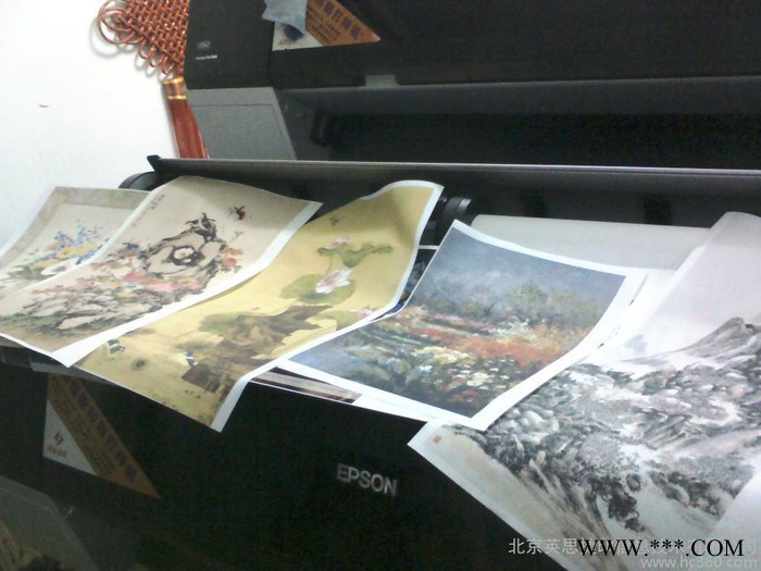 供应北京油画布艺术微喷  油画布打印公司图3