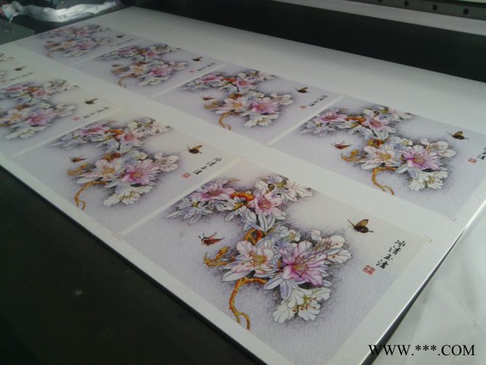 1440dpi高密精度写真 UV软膜刀刮布 皮革加工打印图3