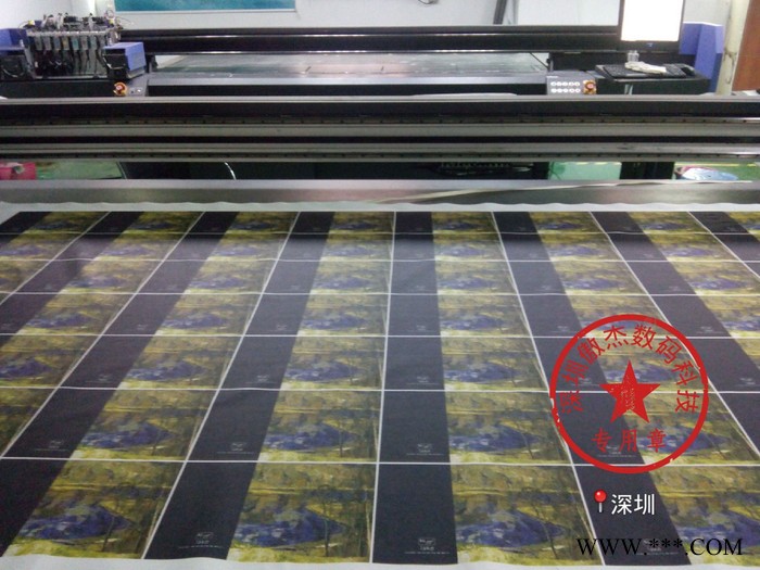 1440dpi高密精度写真 UV软膜刀刮布 皮革加工打印