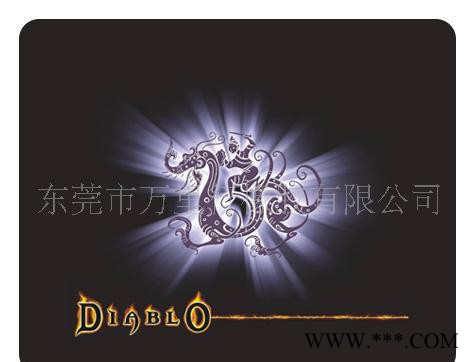 东莞定制四色热升华转印鼠标垫〈天然橡胶+布〉图2