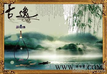 供应金口广告高清写真系列深圳奢华油画布喷绘图2