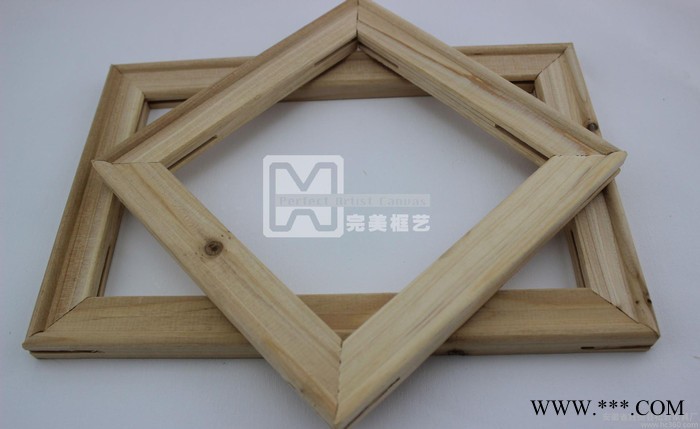 【直销】杉木1.6厚油画框 内框框条定做 油画布框 24x24图2