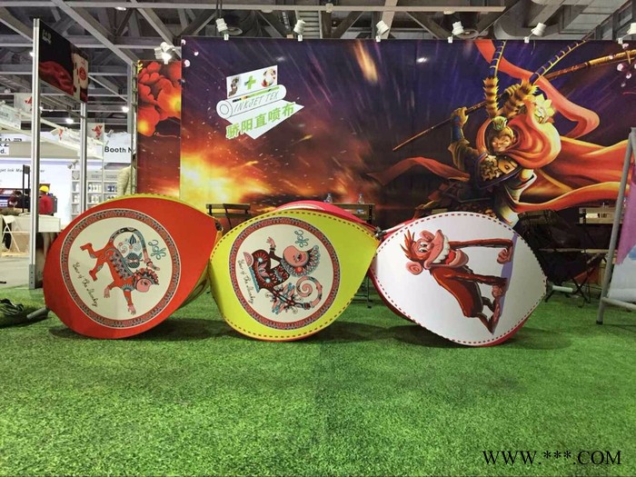快幕秀，展架，弹力布弯管造型，经编布，热升华直喷布图8