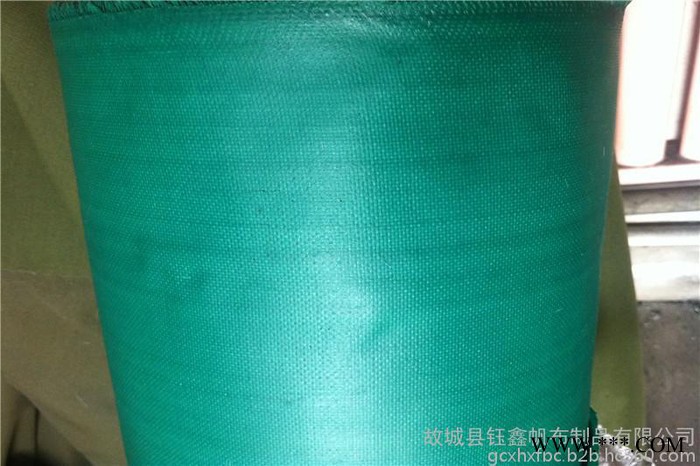 帆布厂家供应玻璃纤维防火布 绿色涂层布  防火涂塑布 包装用防火布图1