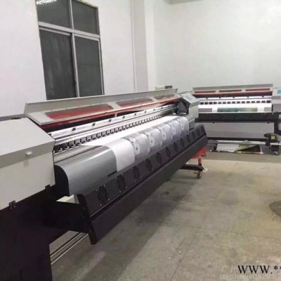 广州供应赛图1800赛图墙纸墙布PVC油画布生产型压电打印机七代头国产压电机