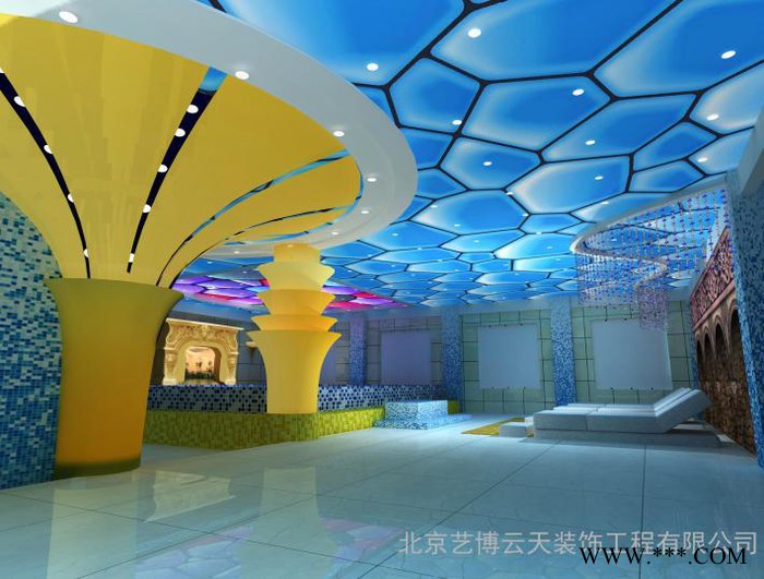 艺博云天软膜天花透光膜柔性天花喷绘膜多少钱一平图3