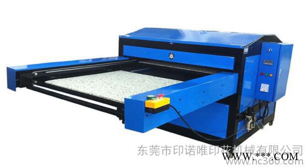 厂家供应大幅面气动升华机，服装升华热转印机，布料热升华机 单边双工位全自动升华热转印机图2