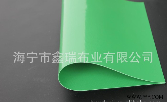 海宁直销**PVC涂层布夹网布蓬盖布图3