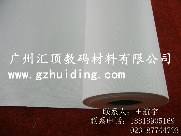 广州汇顶供应弱溶剂亚光化纤油画布，支持UV打印        防水油画布    防水化纤油画布    油画布图3