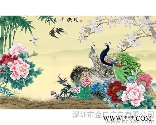 提供服务金口广告高清写真系列深圳油画布挂画喷绘图2