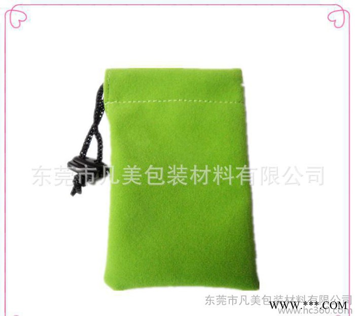 个性网络流行语 加厚 毛绒布袋手机袋 数码** 潮人必备图3