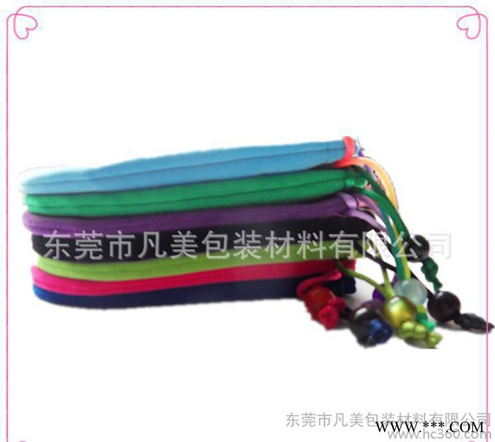 个性网络流行语 加厚 毛绒布袋手机袋 数码** 潮人必备