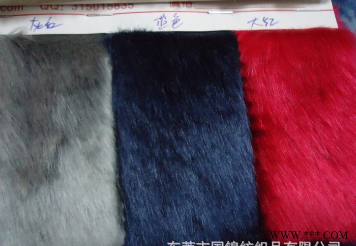 有光兔毛绒布柔软兔皮毛服装毛绒料有光兔毛玩具长毛兔毛绒F97图3