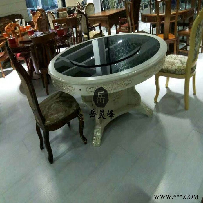 岚慧56001 餐桌桌牌风格简约颜色 银色图3