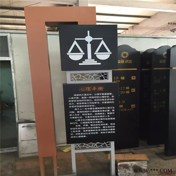 导向牌/小区指示牌/方向牌/户外大型导向牌/楼道指示牌/图3
