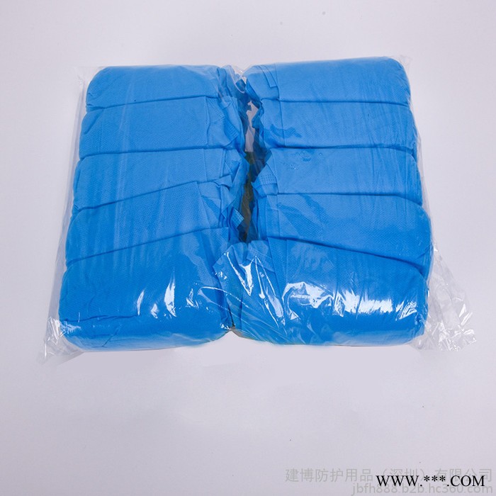 鞋套无纺布一次性防滑鞋套加厚无纺布耐磨鞋套图2