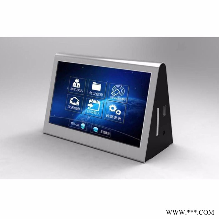 SYYP思音NA-1002 思音无纸化会议系统7寸双屏网络型电子桌牌图3