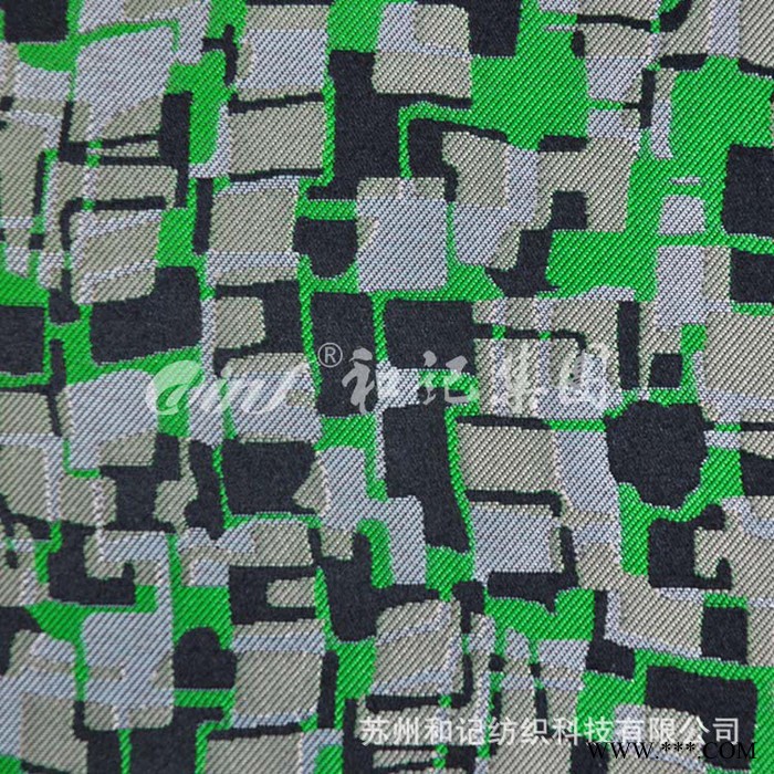 线型交织油画布DS8088提花面料图2