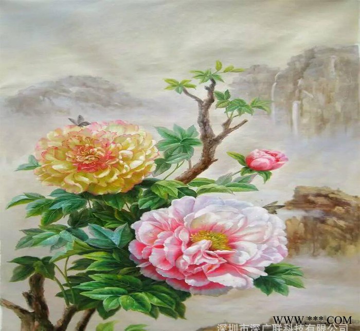 墙纸壁纸油画布UV卷材打印机UV平板打印机图3