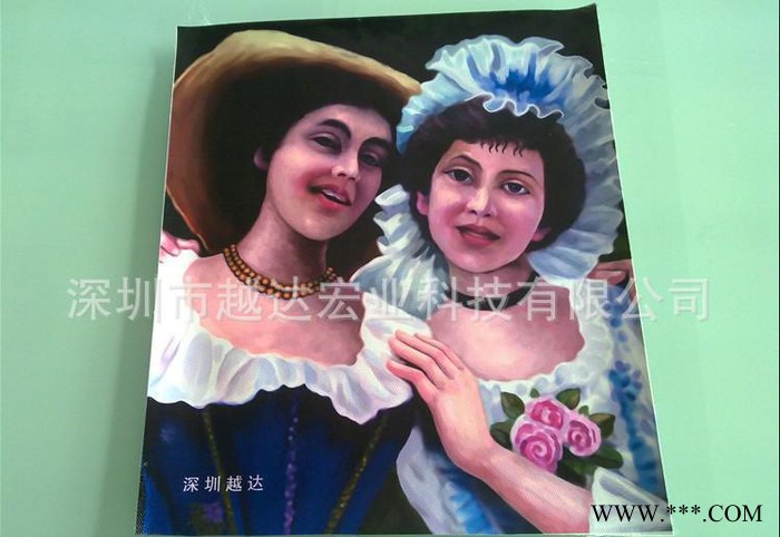 小型油画布ＵＶ喷绘机,布料背景墙装饰一次性打印彩色,平板印刷机图2