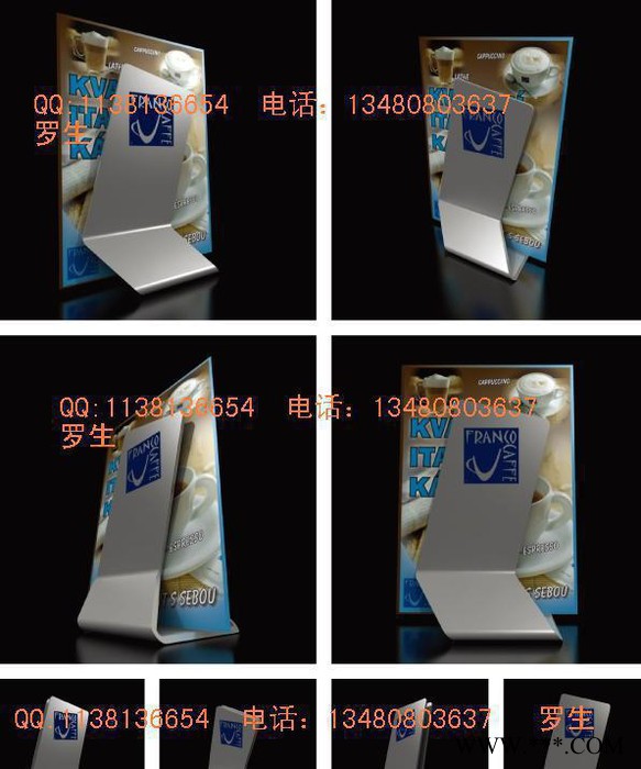 [酷性十足]银灰色亚加力桌牌，亚克力台卡，酒水牌，杰盛11图3