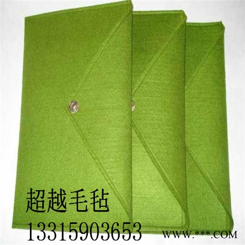 供应超越针刺无纺布 羊毛毡 大棚保暖无纺布 耐高温阻燃毛毡 汽车内饰毡 彩色无纺布 毛毡圈 过滤垫 定做电脑包图3