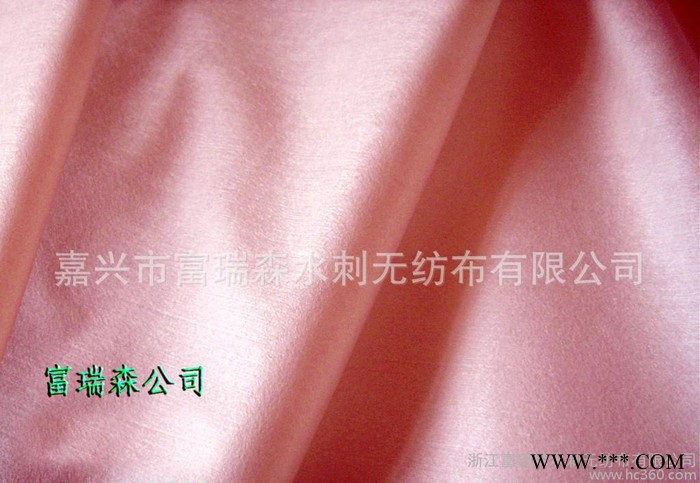 专业生产 黑纤维水刺无纺布、特黑无纺布、带色水刺布、不掉色布图3