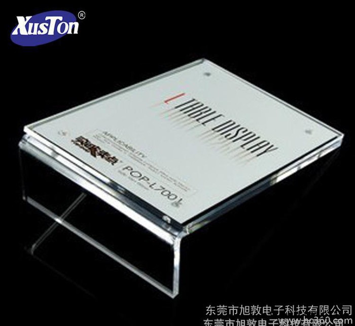 直销A4加厚3MM 亚克力L型台卡 台牌展示牌 标签桌签桌牌图2