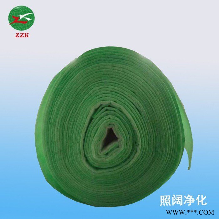 【照阔ZZK】厂家直供批发无纺布绿白棉 ，中效无纺布，中效过滤棉 可定制图6