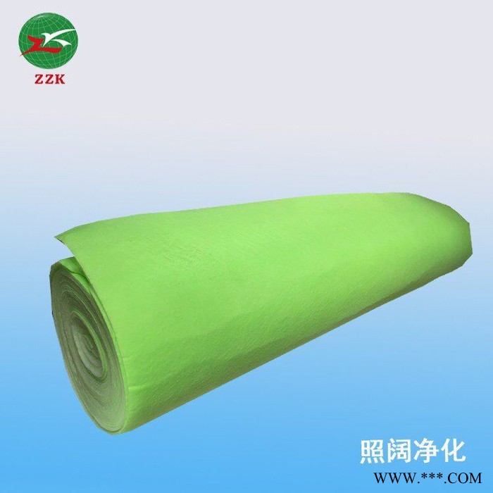 【照阔ZZK】厂家直供批发无纺布绿白棉 ，中效无纺布，中效过滤棉 可定制图2