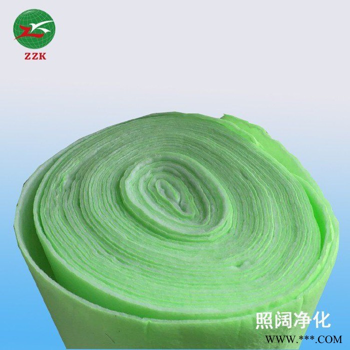 【照阔ZZK】厂家直供批发无纺布绿白棉 ，中效无纺布，中效过滤棉 可定制图3
