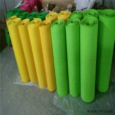 供应针刺无纺布 针刺毡 彩色无纺布 毛毡包 婚庆用品 喜庆用品 隔音消音装饰板