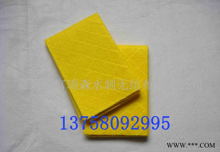 百洁布、洗碗巾、压花无纺布、压花水刺布、抹布、清洁布图2