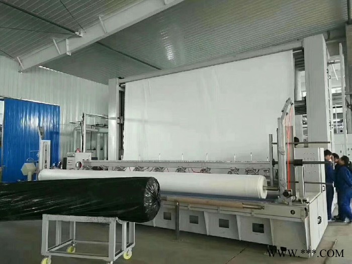 三维阻燃耀华涤纶600g无纺布 厂家图2
