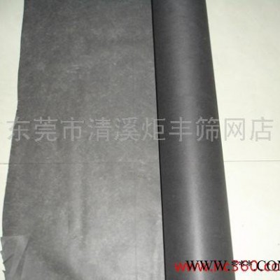 供应炬丰1035-1080黑色不织布,防尘不织布,无纺布,电子喇叭不织布，