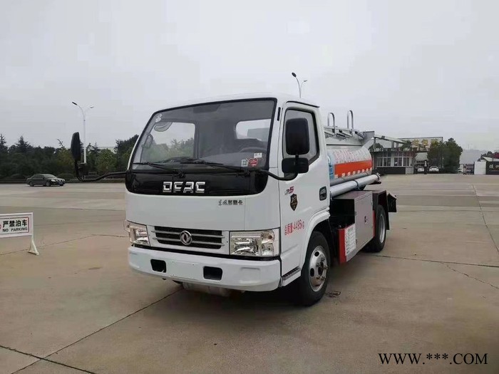 东风 多利卡蓝牌油罐车2吨加油车 2吨油罐车 厂家报价 C证可开市区通行小精灵图8