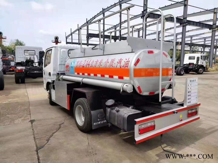 东风 多利卡蓝牌油罐车2吨加油车 2吨油罐车 厂家报价 C证可开市区通行小精灵图3