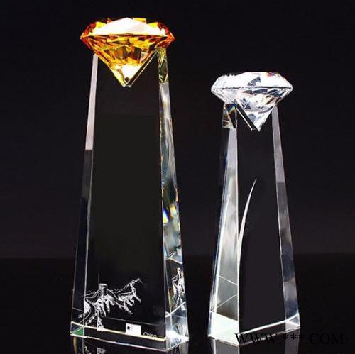 铵富 水晶奖杯 水晶奖杯厂家，先进员工奖杯，经销商表彰奖杯，国企年会奖杯，个性水晶奖杯专业定做图4
