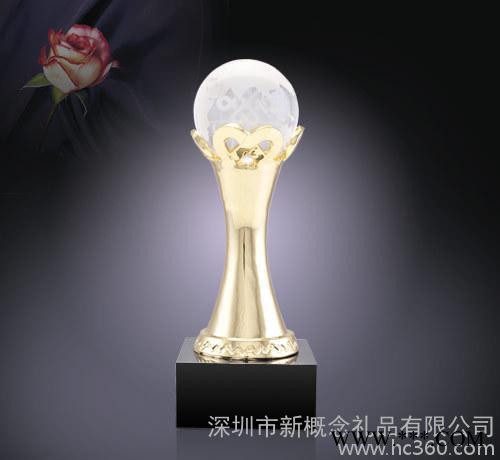 高尔夫奖杯，水晶奖杯，合金奖杯图3