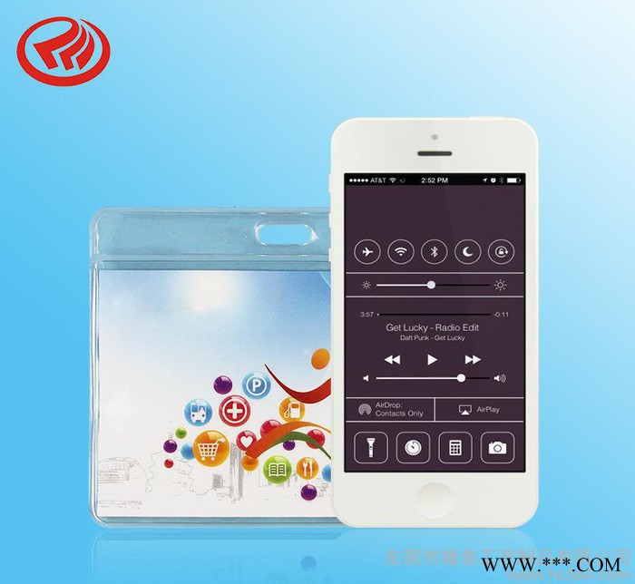 专业生产 pvc卡套  胸卡 展销会员证套 直销图1