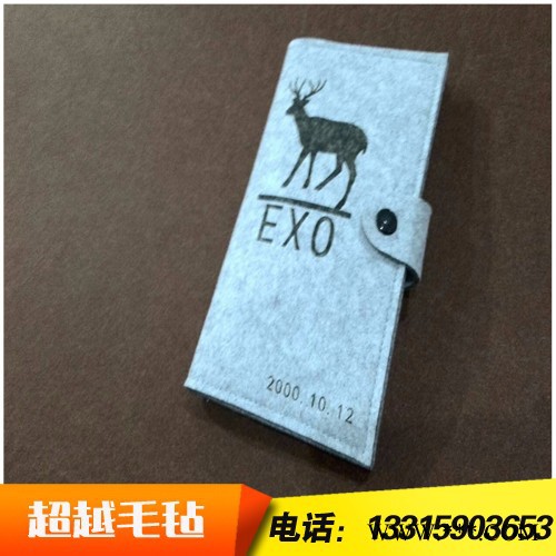 超越毛毡电脑包针刺无纺布电脑包 鼠标垫杯垫 饰品挂件 壁挂画手提包 彩色无纺布 背景布图2