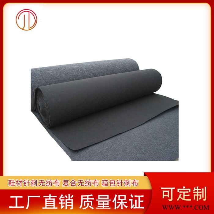 厂家销售 烟灰色深灰色浅灰针刺无纺布卷材 灰色毛毡包用布图3
