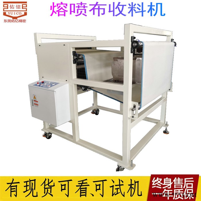熔喷布收料机生产厂家 熔喷布成网自动收料收卷机价格 口罩无纺布收卷机供应图2