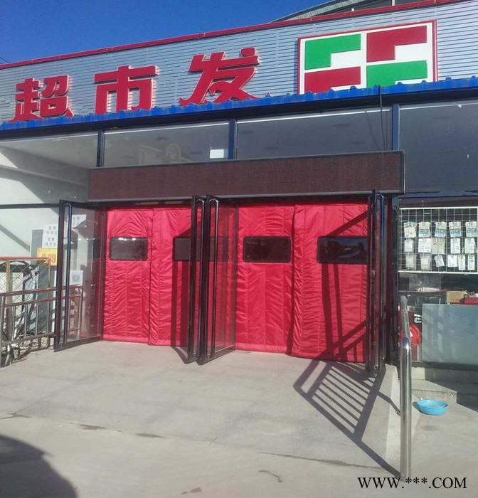 旭恒环照无纺布棉门帘 天津旭恒环照无纺布棉门帘图2