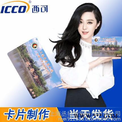 丞卡通002 PVC人像卡IDIC卡工作证员工证厂牌胸牌专业定制图2