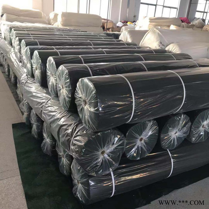 定制双层PET PP复合针刺防草无纺布 太阳能垫板下除草不织布图5